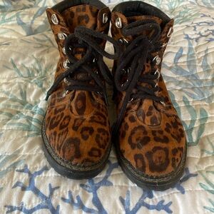 Dirty Laundry animal print boots